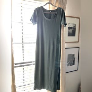 Crewneck Shirt Dress